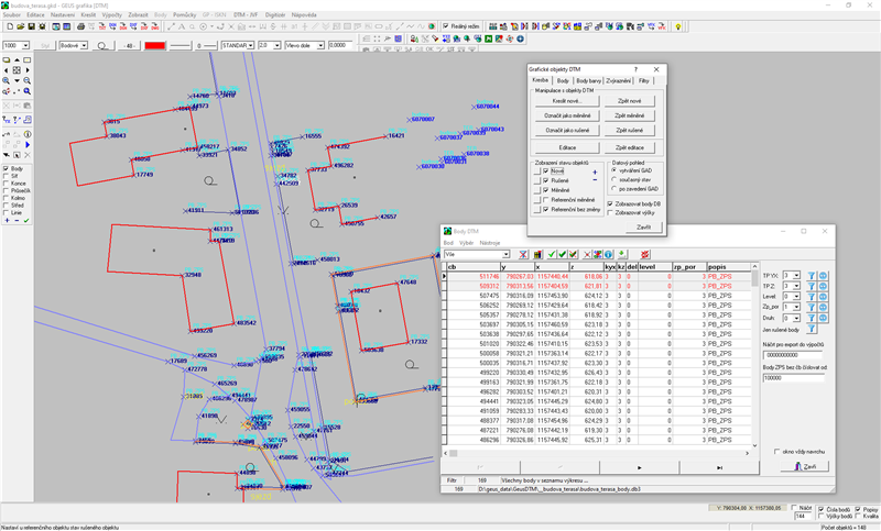GEUS DTM modul